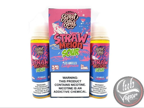Straw Melon Sour E-Liquid by Finest Sweet & Sour 120mL