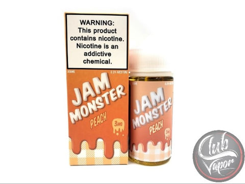 Peach E-Liquid by Jam Monster Liquids 100mL