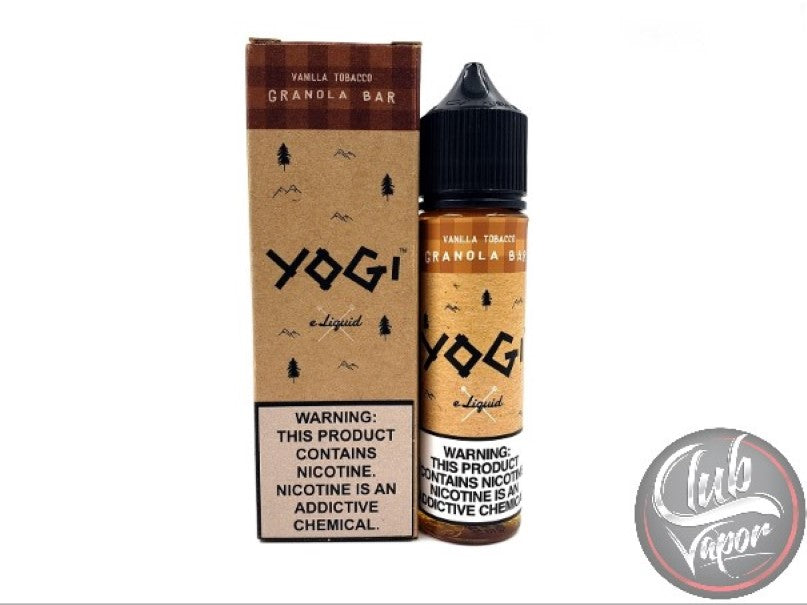 Vanilla Tobacco Granola Bar 60mL E-Liquid by YOGI