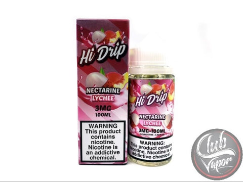 Nectarine Lychee 100mL E-Liquid by Hi-Drip E-Juice