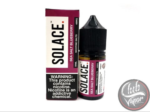 Sea Salt Blueberry Salt E-Liquid by Solace Vapors Salts 30mL