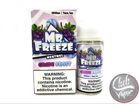 Grape Frost 100mL E-Liquid by Mr Freeze
