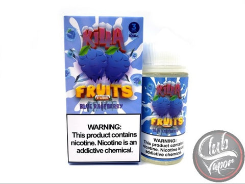 Ice Blue Raspberry 100mL E-Liquid by Killa Fruits