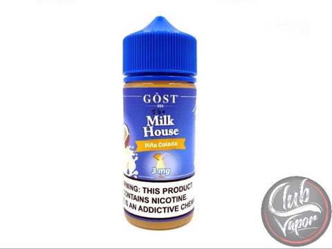 Milk House Pina Colada 100mL E-Liquid by GOST Vapor