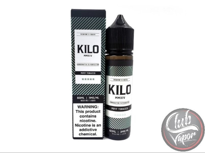 Mint Tobacco 60mL E-Liquid By KILO
