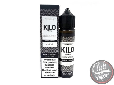 Smooth Tobacco 60mL E-Liquid By KILO