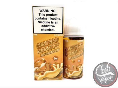 Butterscotch Custard E-Liquid by Custard Monster 100mL