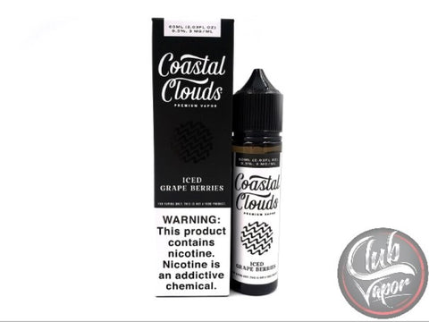 Iced Grape Berries 60mL E-Liquid by Coastal Clouds