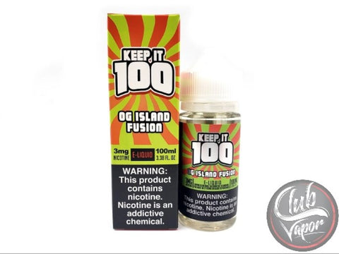OG Island Fusion 100mL E-Liquid by Keep It 100