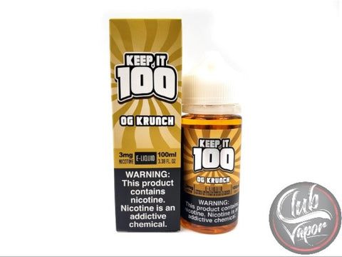 OG Krunch 100mL E-Liquid by Keep It 100