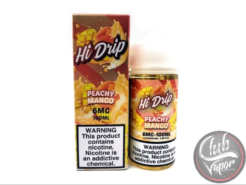 Peachy Mango 100mL E-Liquid by Hi-Drip E-Juice