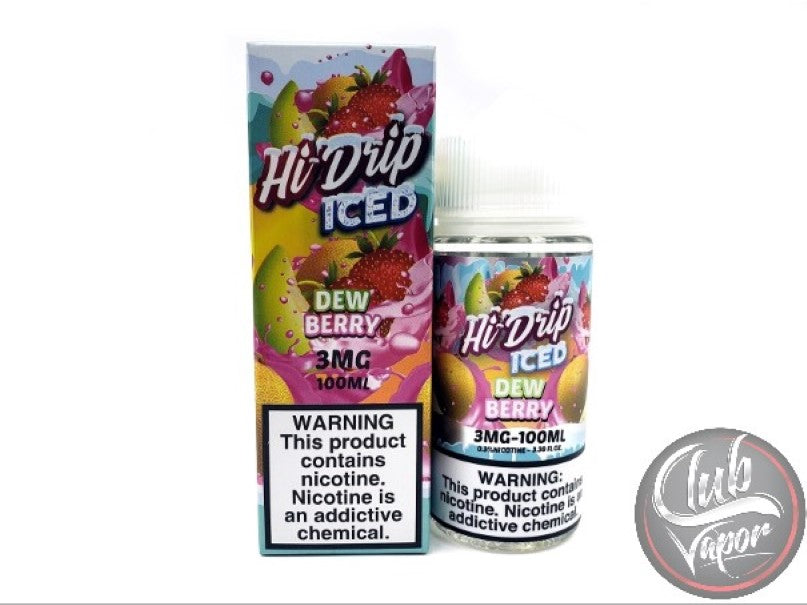 Iced Dew Berry 100mL E-Liquid by Hi-Drip E-Juice