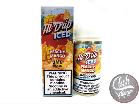 Iced Peachy Mango 100mL E-Liquid by Hi-Drip E-Juice