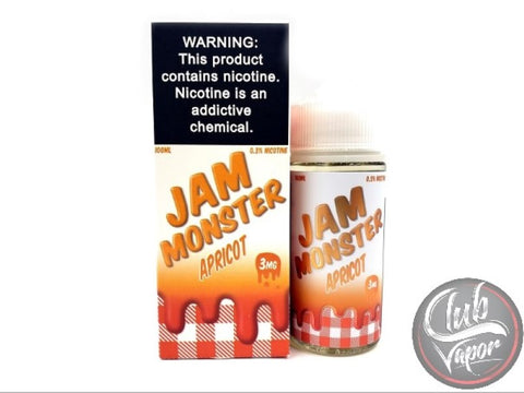 Apricot Jam E-Liquid by Jam Monster Liquids 100mL