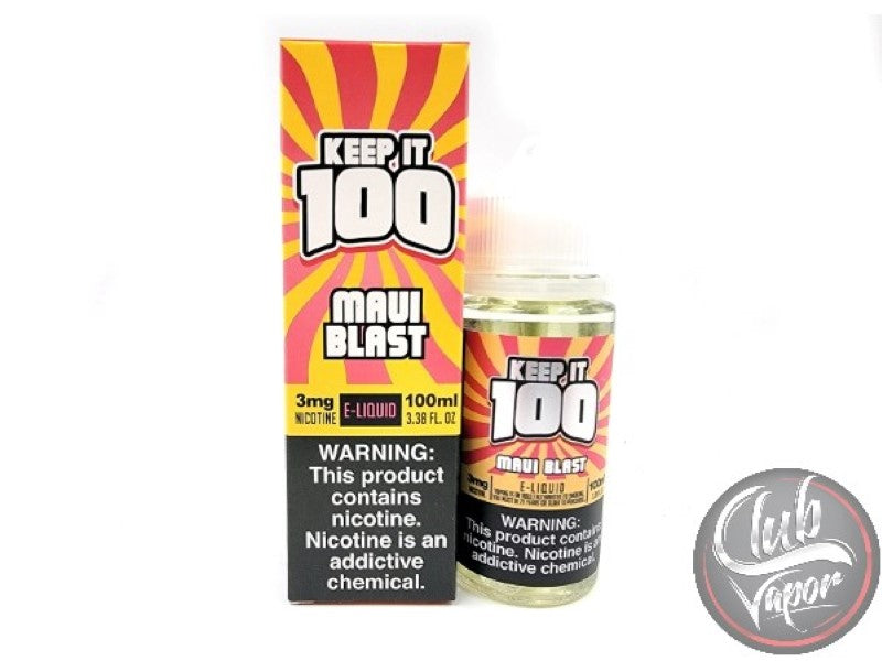 Maui Blast 100mL E-Liquid by Keep It 100