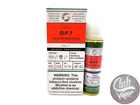 O.F.T Basix Series by Glas E-Liquid 60mL