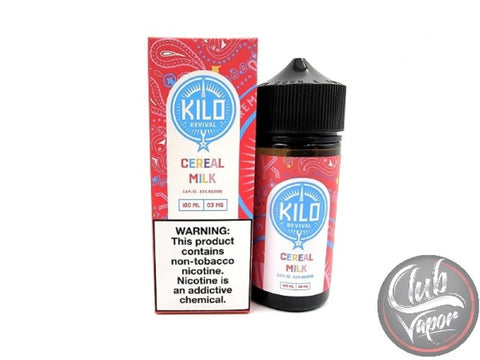 Cereal Milk 100mL E-Liquid by KILO Cereal Milk 100mL E-Liquid by KILO