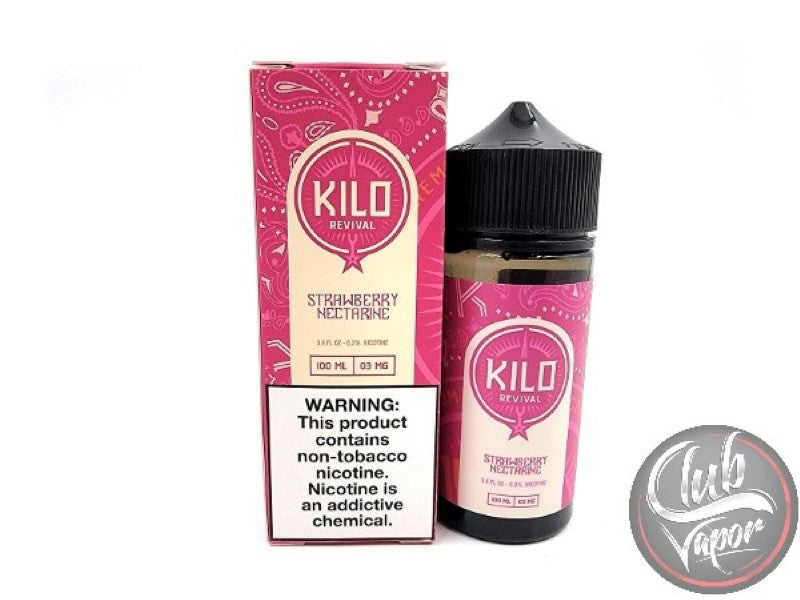 Strawberry Nectarine 100mL E-Liquid By KILO