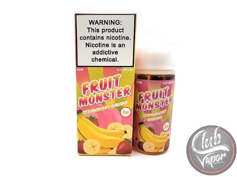 Strawberry Banana E-Liquid by Fruit Monster 100mL