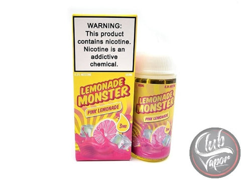 Pink Lemonade 100mL E-Liquid by Lemonade Monster
