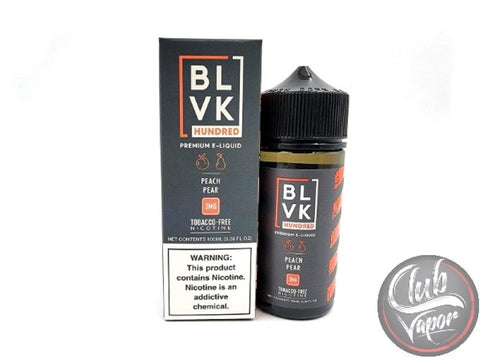 Peach Pear 100mL E Liquid by BLVK Hundred