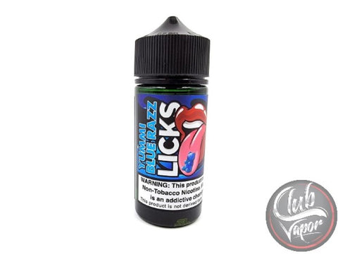 Yummi Blue Razz Licks E-Liquid by Juice Roll-Upz 100mL