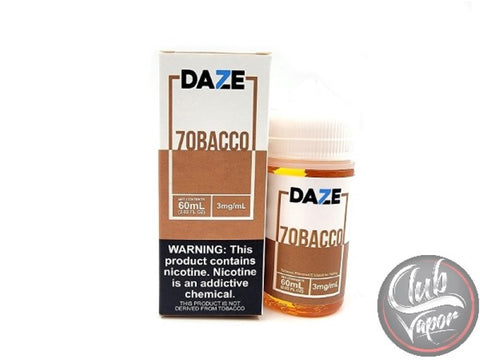 7obacco E-Juice by 7 Daze 60mL