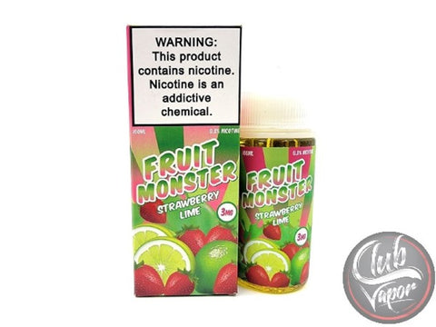 Strawberry Lime E-Liquid by Fruit Monster 100mL