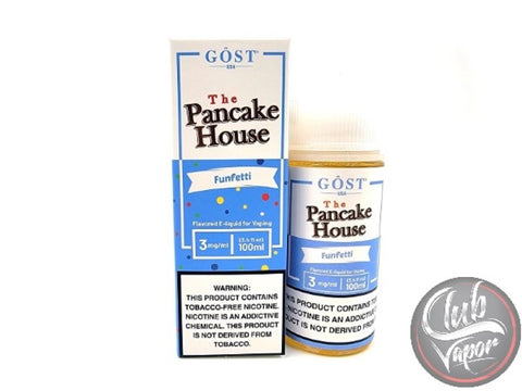 The Pancake House Funfetti E-Liquid by GOST Vapor 100mL
