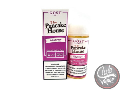 The Pancake House Jelly Grape E-Liquid by GOST Vapor 100mL