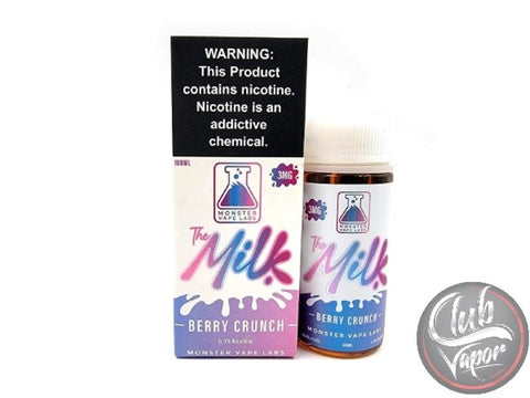 The Milk Berry Crunch 100mL E-Liquid by Jam Monster